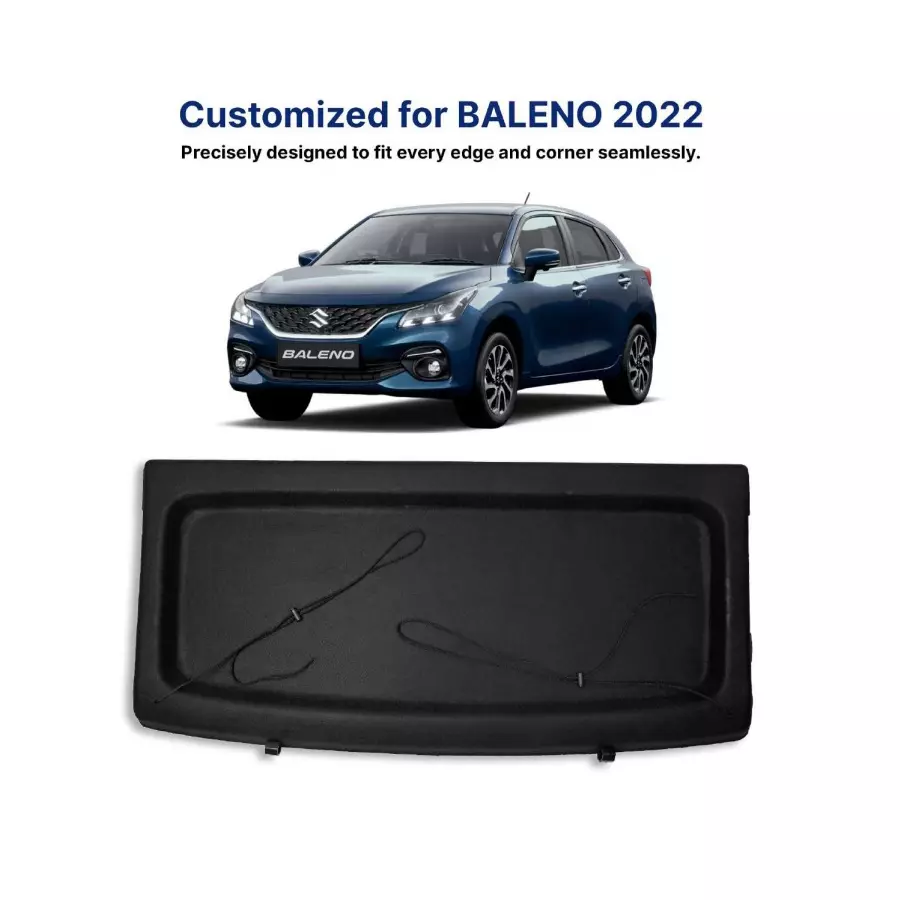 AUTOMANTRA Car Parcel Tray Black for Maruti Suzuki Baleno 22, PT 04