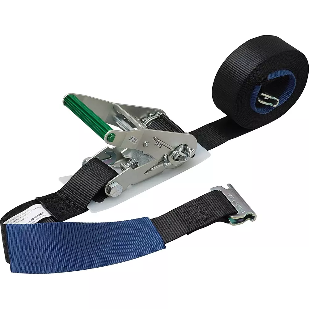 MonotaRO Lashing Strap Belt for Truck Cargo Rails Jis Certified Product, 9118335