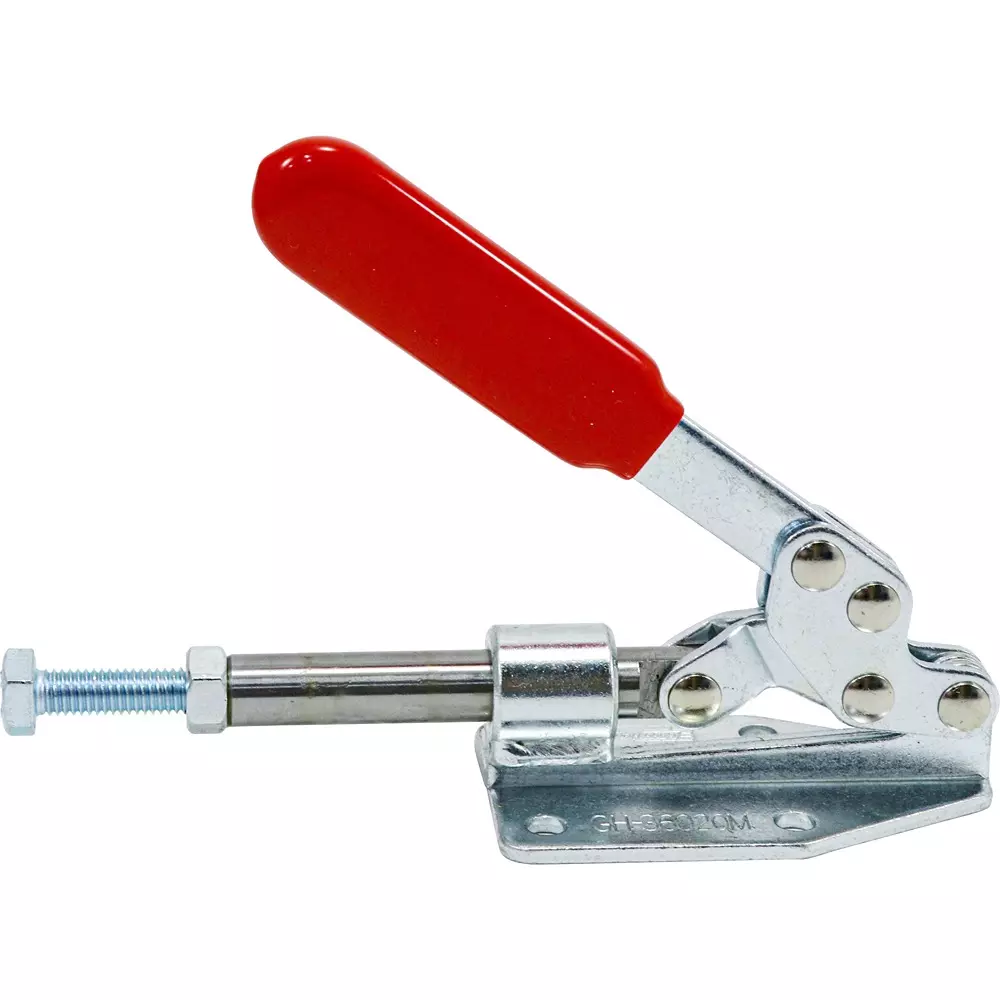 monotaro-side-push-type-toggle-clamp-ss400-unichrome-pvc-handle-2195-mm-maximum-length-gh-36020m