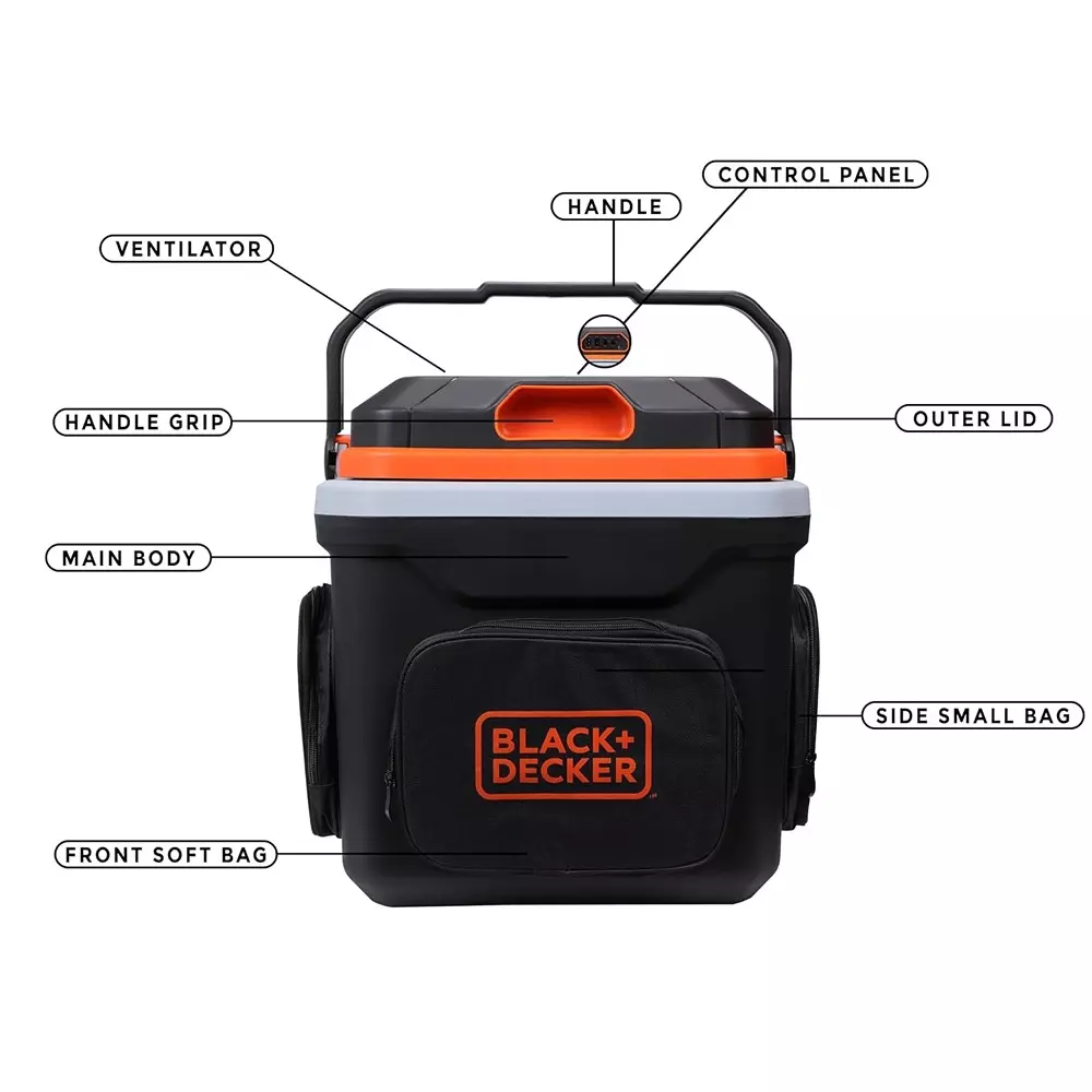 blackdecker-thermoelectric-portable-car-cooler-and-warmer-24-l-capacity-50-w-cold-mode-45-w-hot-mode-power-consumption-2-m-cord-length-bdc24l-b1