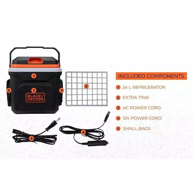 blackdecker-thermoelectric-portable-car-cooler-and-warmer-24-l-capacity-50-w-cold-mode-45-w-hot-mode-power-consumption-2-m-cord-length-bdc24l-b1