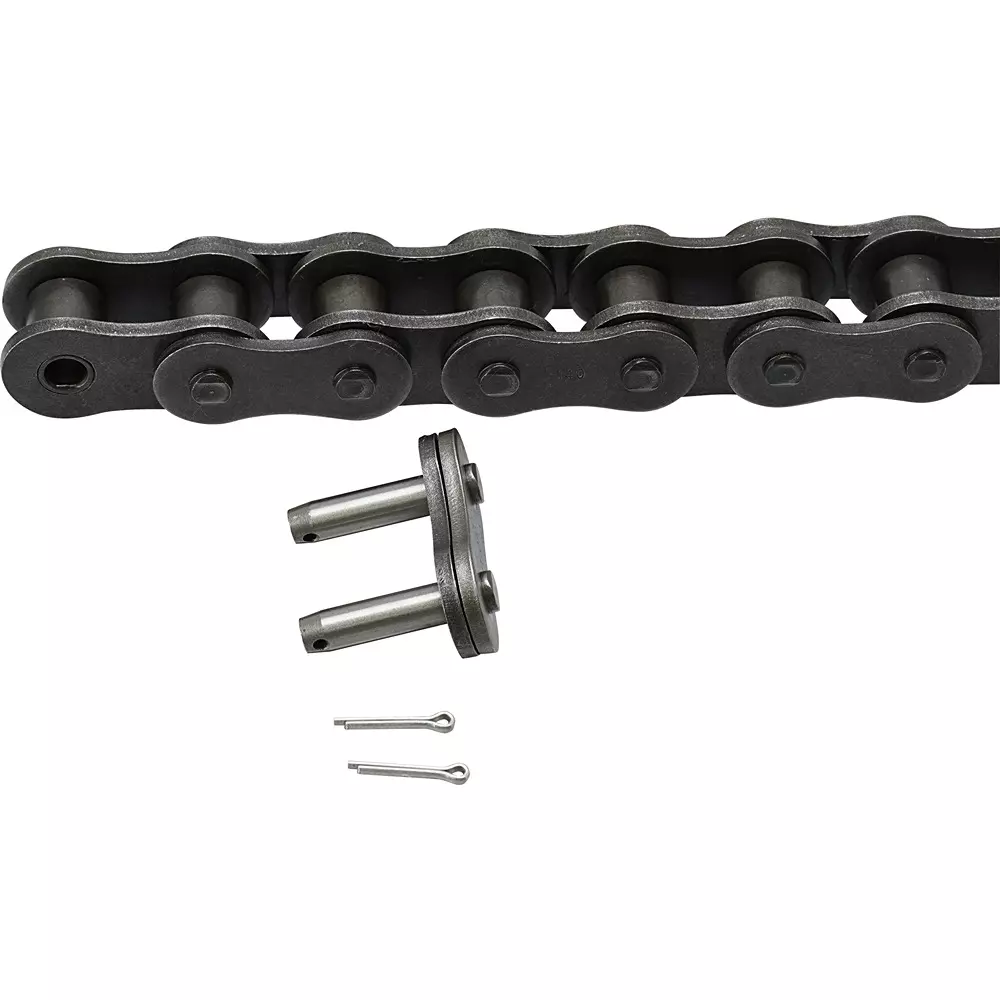 MonotaRO Standard Roller Chain Iron Roller chain 44.45 mm Cell Spacing, 140-1-CP x 3m