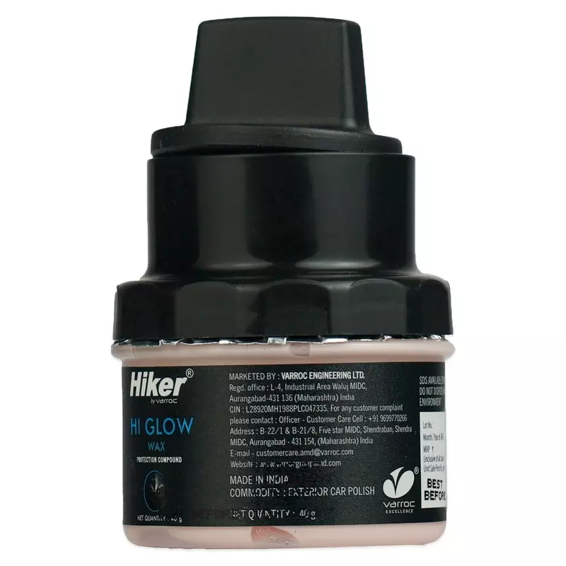 Hiker By Varroc Multi-Functional Hi Glow Wax 40 g for Two Wheelers (Pack of 12 Pcs)
