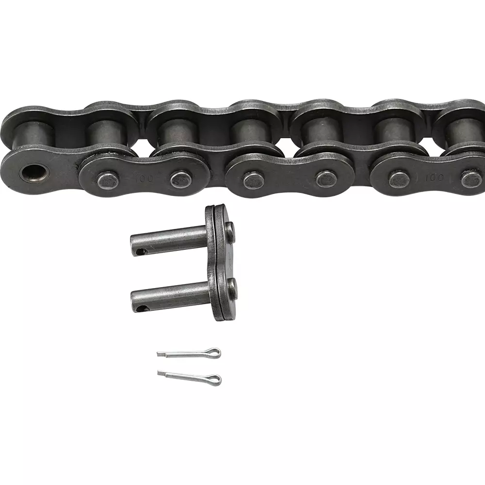 MonotaRO Standard Roller Chain Iron Roller chain 31.75 mm Cell Spacing, 100-1 x 3m