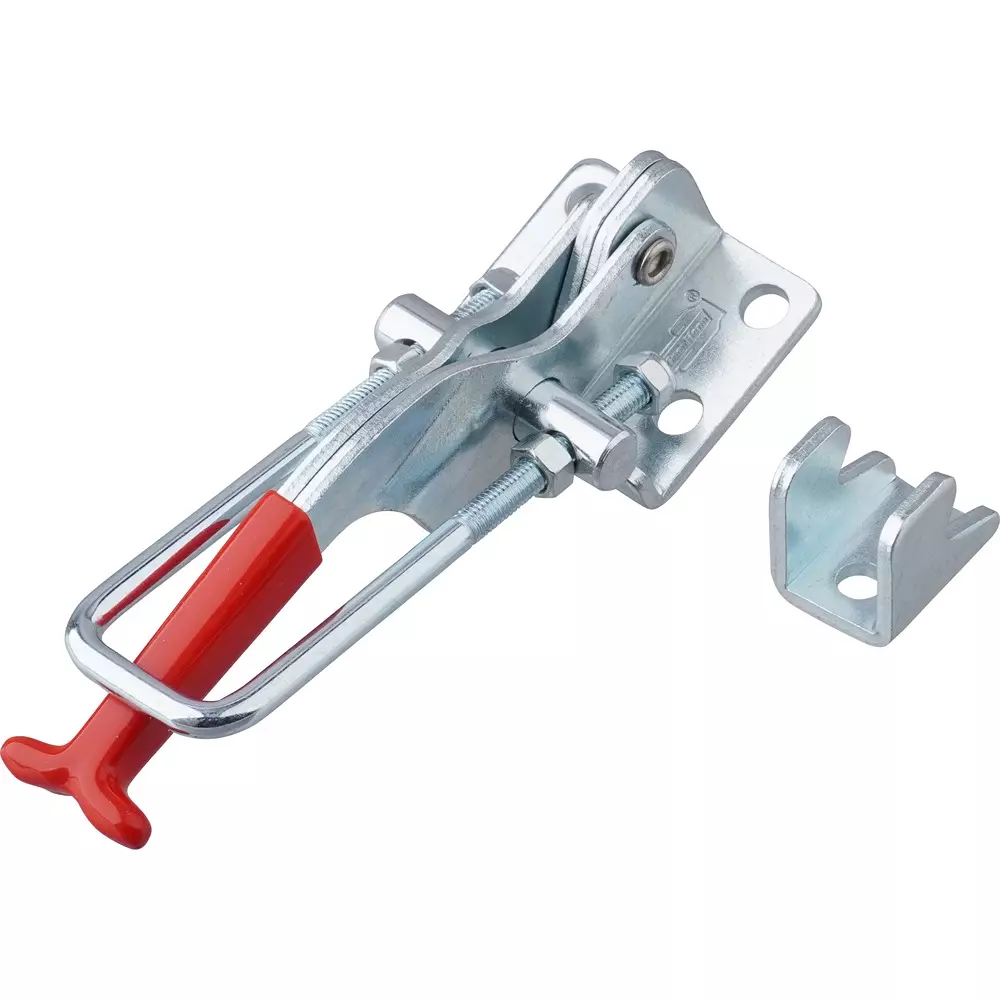 MonotaRO Hook Type Toggle Clamp mass 209 g stroke 45.0 mm Maximum Length 220.2 mm Maximum Height 42.3 mm, GH-431