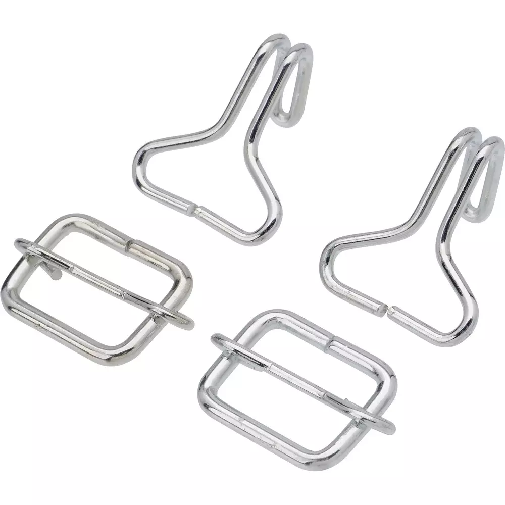MonotaRO Bracket Set for Track Rubber Rope with for Industrial and Daily Use Applications, 20148722 (1 Kit)