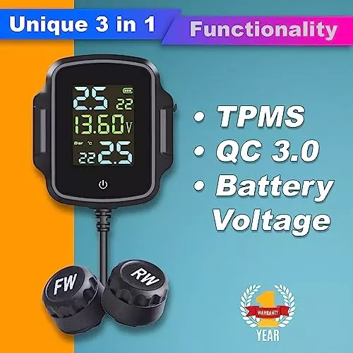amiciauto-3-in-1-bike-tyre-pressure-monitoring-system-qc-30-fast-charging-and-battery-voltage-monitoring-for-2-wheeler-1xtpms-bike