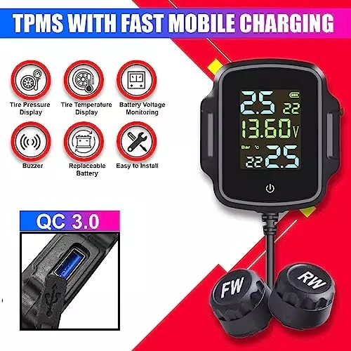 amiciauto-3-in-1-bike-tyre-pressure-monitoring-system-qc-30-fast-charging-and-battery-voltage-monitoring-for-2-wheeler-1xtpms-bike