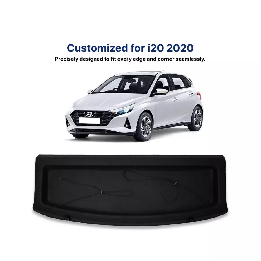 AUTOMANTRA Car Parcel Tray Black for Hyundai I-20 20, PT 13
