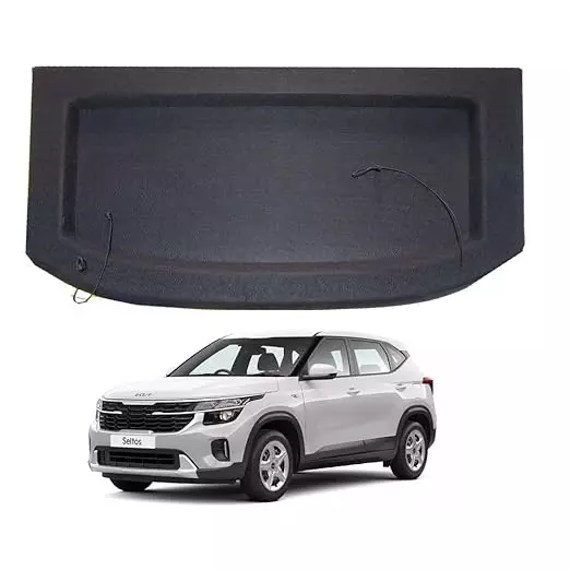 AUTOMANTRA Car Parcel Tray Black for KIA Seltos, PT 18