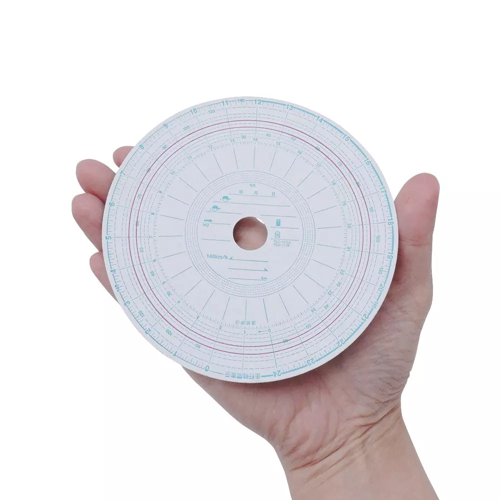 monotaro-tachograph-chart-paper-round-type-145mm-6-26h-140k-set-of-100-pcs