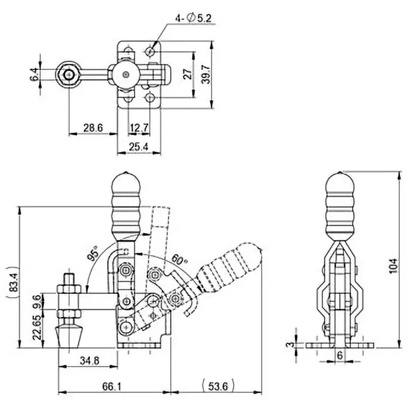 monotaro-downward-holding-type-toggle-clamp-91k-ss400-unichrome-gh-12050