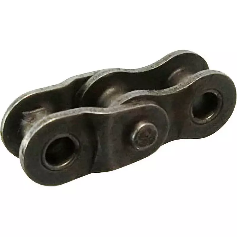 MonotaRO Offset Link 1 Row Iron Roller chain 6.35 mm Cell Spacing, 25-1OLx2P