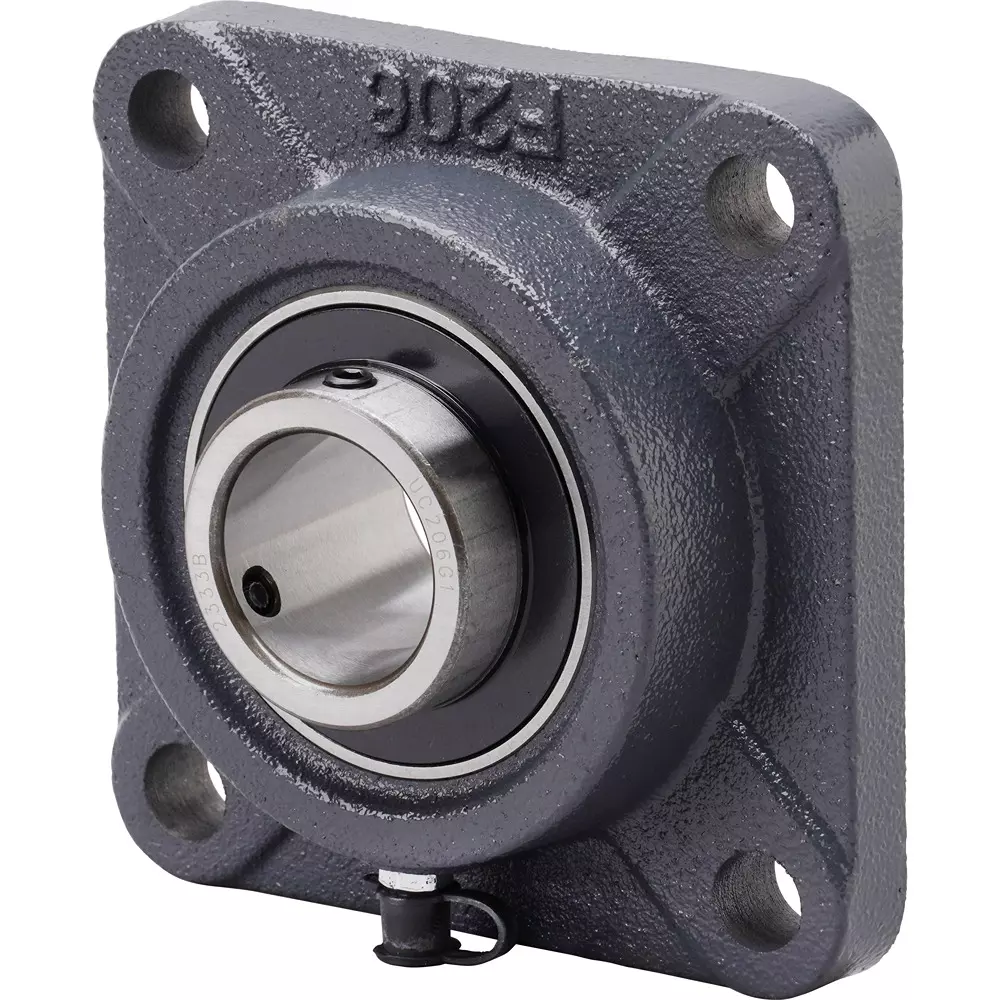 MonotaRO Square Flange Unit, Oil Supply Type 30 mm Shank Diameter, UCF206