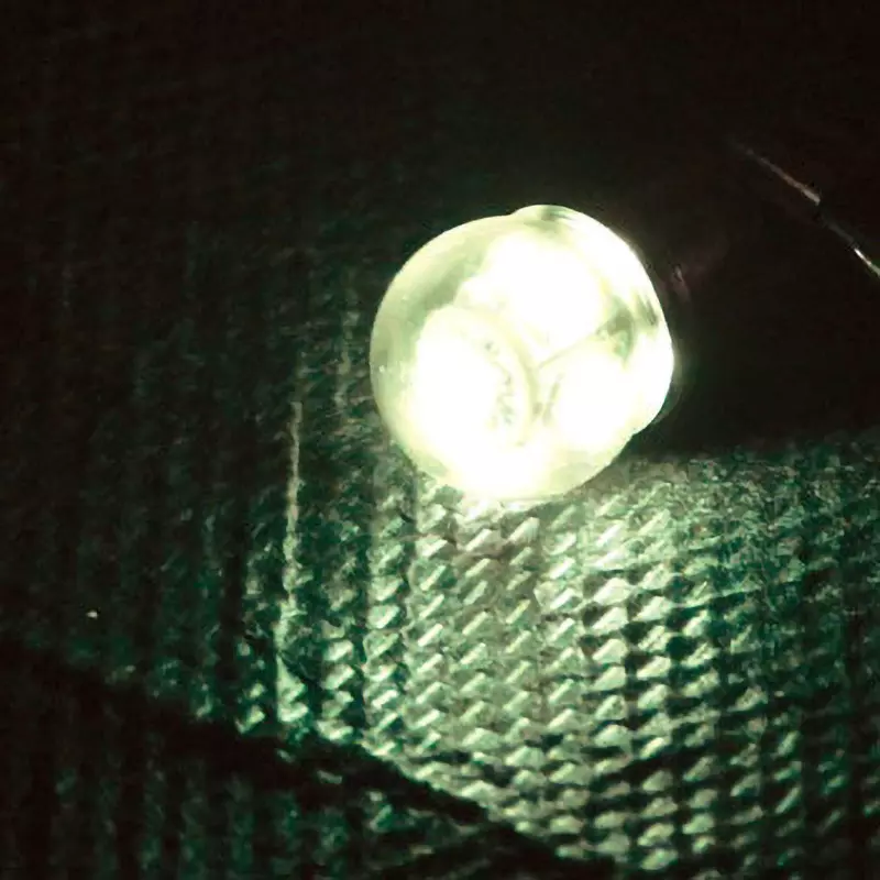 MonotaRO Bulb 5 LED Bulb Type Socket Type Ba15S / G-18 24V, 24028996