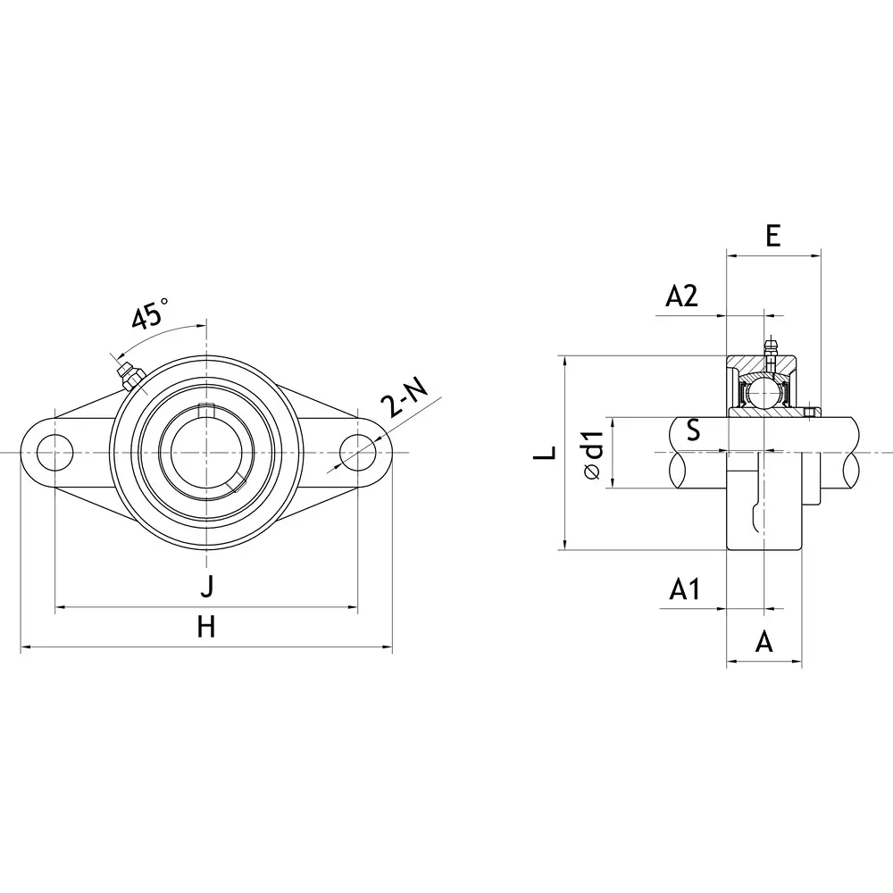 monotaro-diamond-flange-unit-oil-supply-type-35-mm-shank-diameter-ucfl207