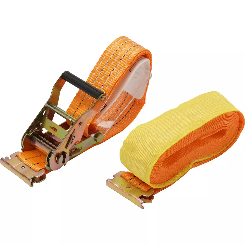 MonotaRO Lashing Belt for Track Rail Orange 50 mm Width, 21410420