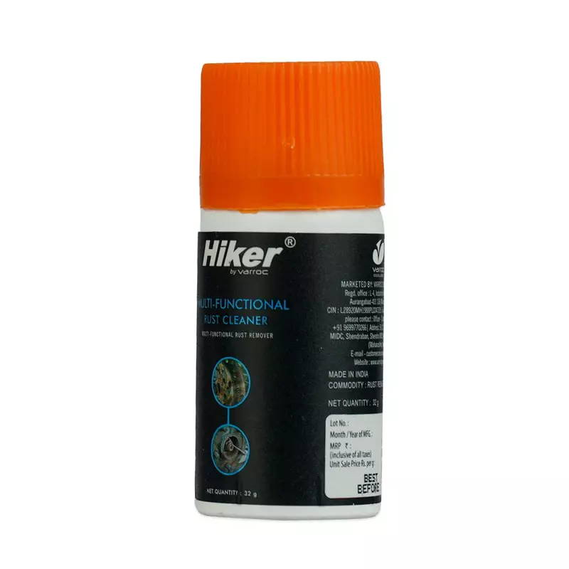 Hiker By Varroc Multi-Functional Rust Cleaner 32 g for Two Wheelers (Pack of 20 Pcs)
