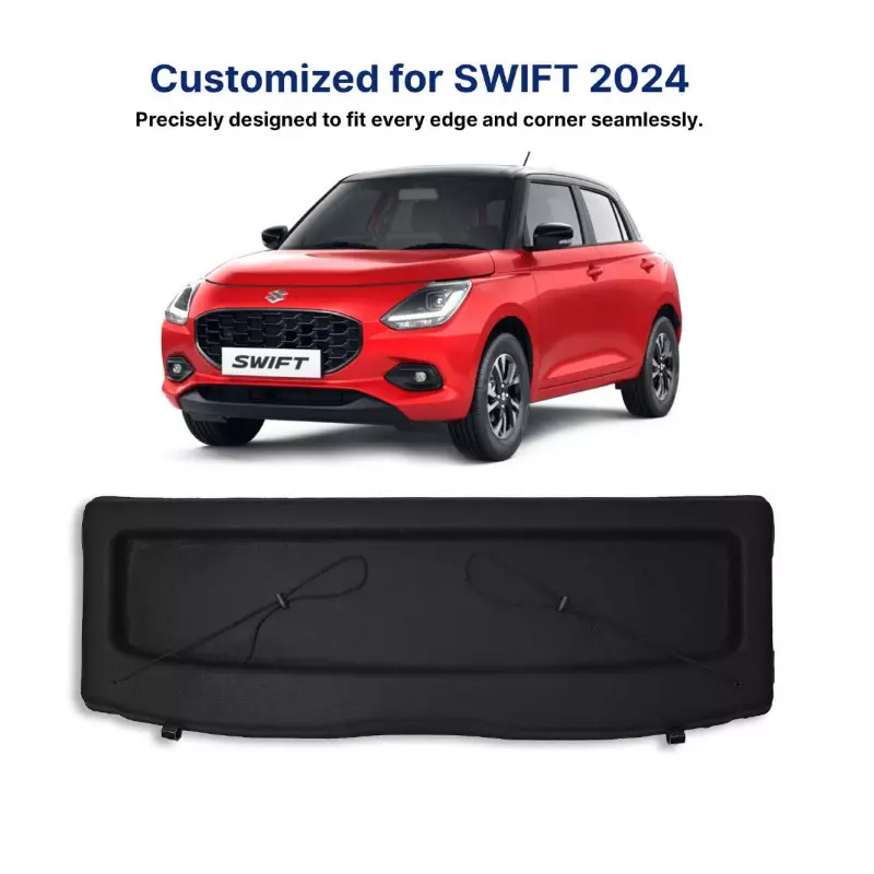 AUTOMANTRA Car Parcel Tray Black for Maruti Suzuki Swift 24, PT 21