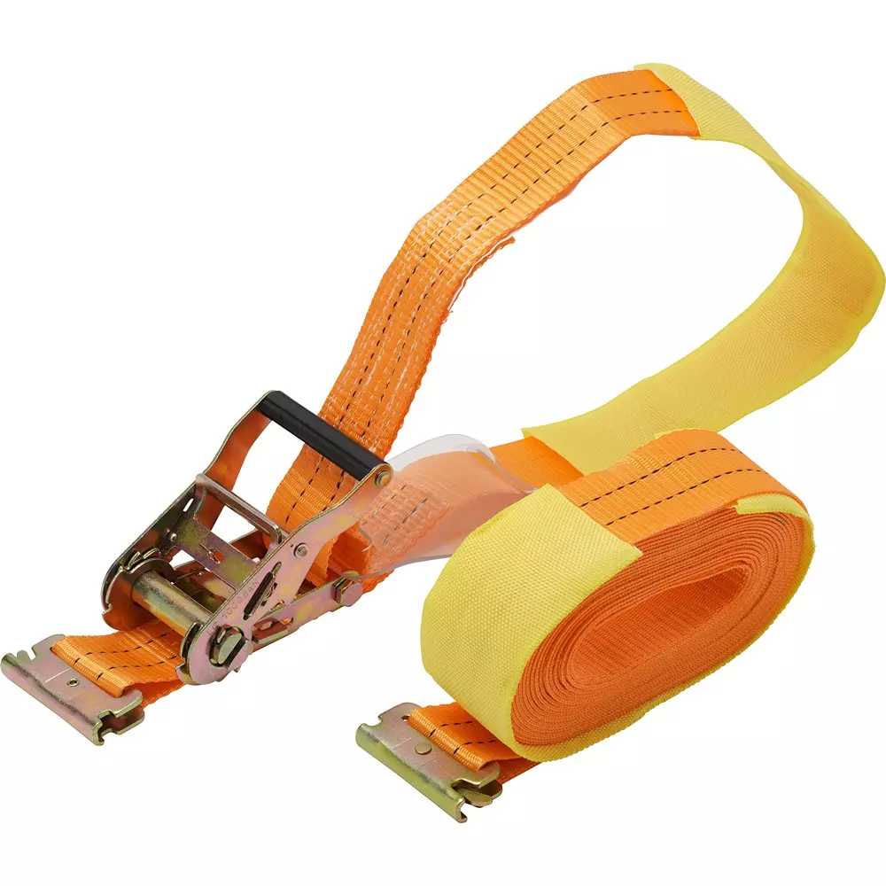 MonotaRO Lashing Belt for Track Rail Orange 50 mm Width, 21410447