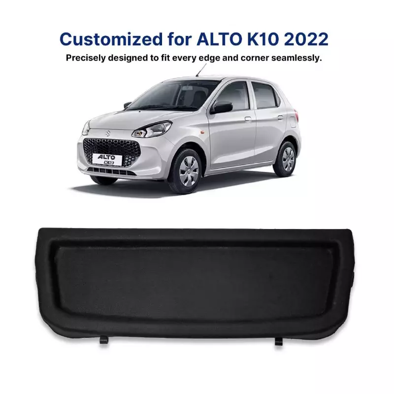 AUTOMANTRA Car Parcel Tray Black for Maruti Suzuki Alto K10 2022, PT 02