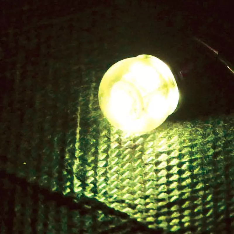 MonotaRO Bulb 5 LED Bulb Type Socket Type Ba15S / G-18 24V, 24029005