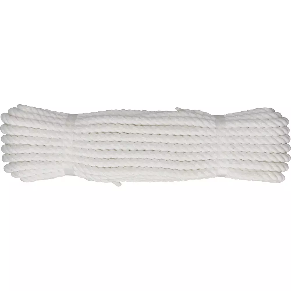 MonotaRO Polyester Track Rope 20 m Length, 39454757 (Roll of 1 Pcs)