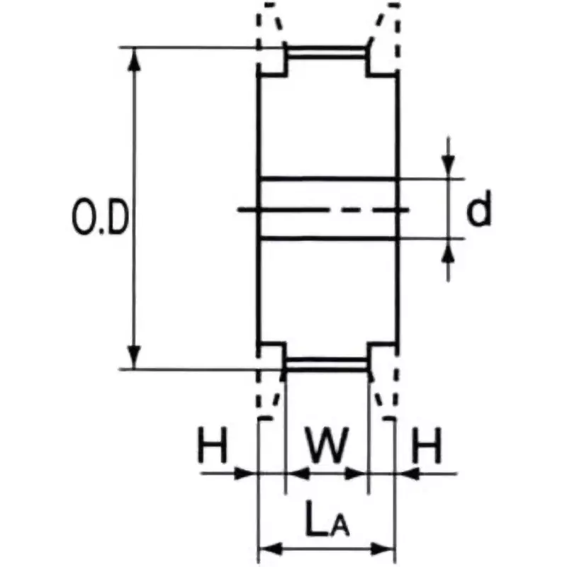 mitsuboshi-t10-25-type-steel-timing-pulley-12-26-mm-shaft-hole-dia-pt10-25-18a