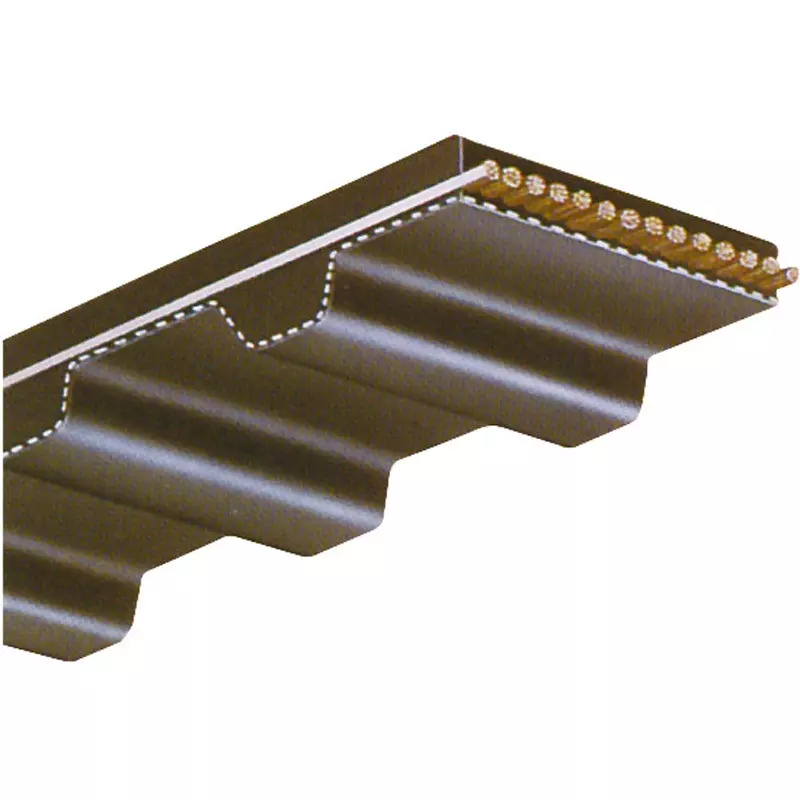Mitsuboshi Timing Belt Xl Type (Chloroprene Rubber) Double Belt 990.6 mm Pitch Circumference, 390Dxl025