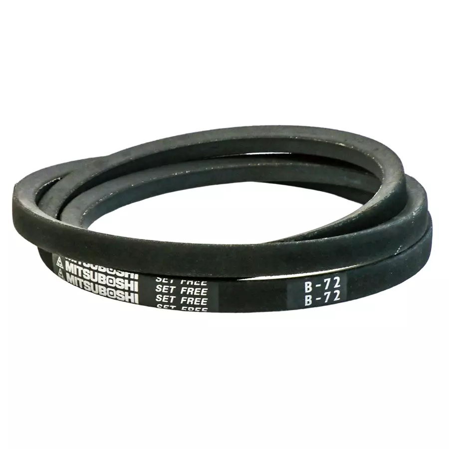 Mitsuboshi 1.83 m (72 inch) 40 Offset Angle Rubber V Belt Type B Standard, B72