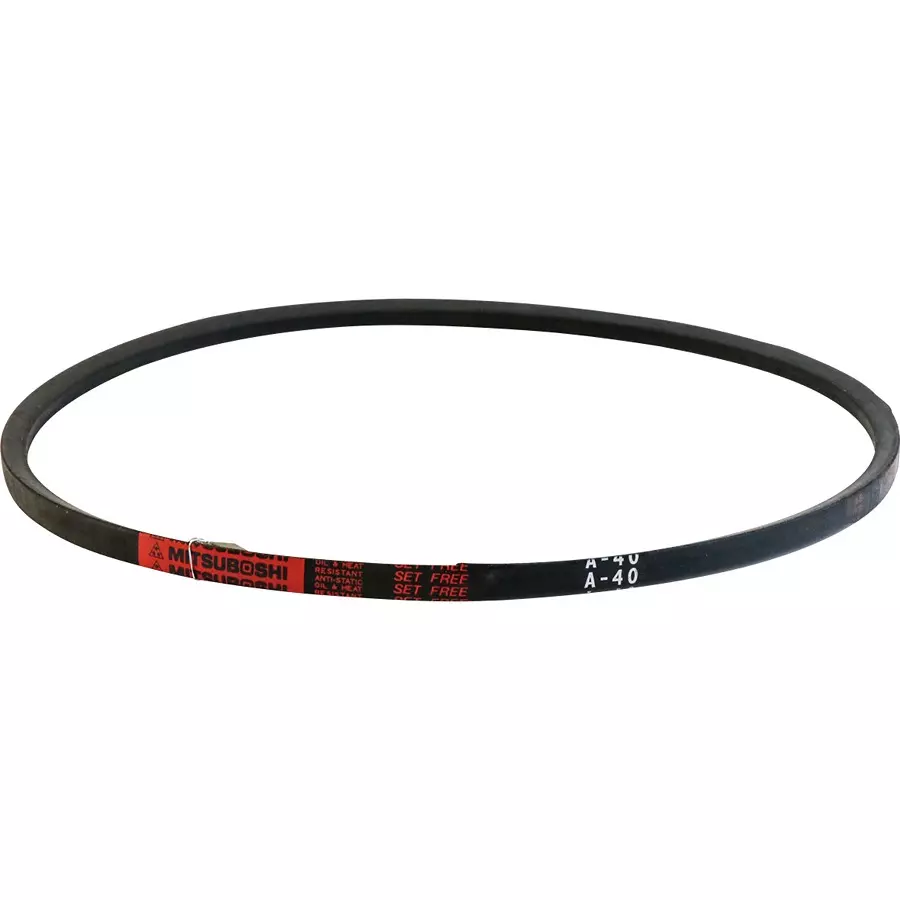 Mitsuboshi 1.02 m (40 inch) 40 Offset Angle Rubber V Belt A Type Red Label, RA40