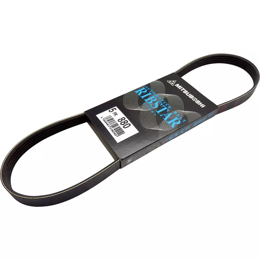 Mitsuboshi Rib Star Belt PK Type 5 Threads, Length 880 mm, 5PK880