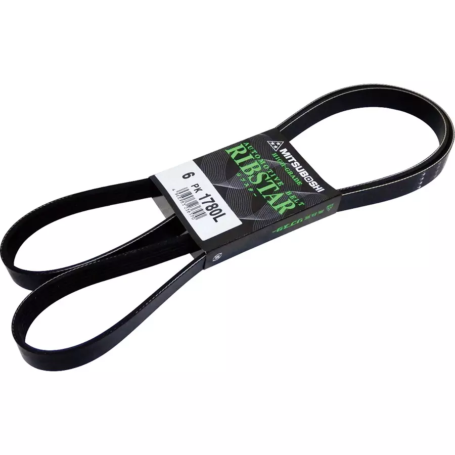 Mitsuboshi Rib Star Belt PK Type 6 Threads, Length 1780 mm, 6PK1780L