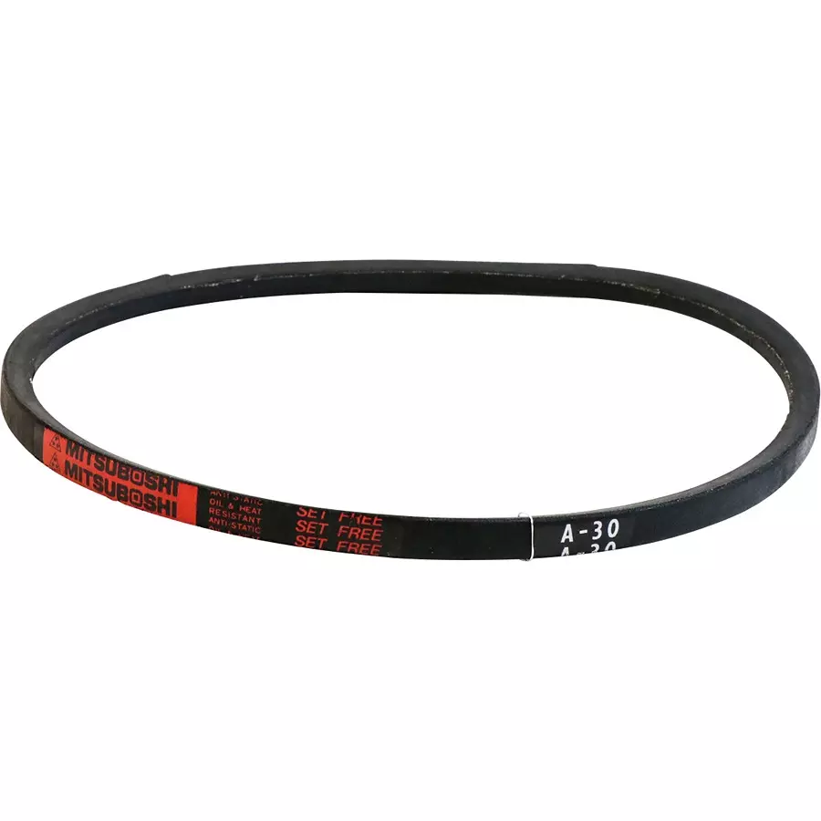 Mitsuboshi 76.2 cm (30 inch) 40 Offset Angle Rubber V Belt A Type Red Label, RA30