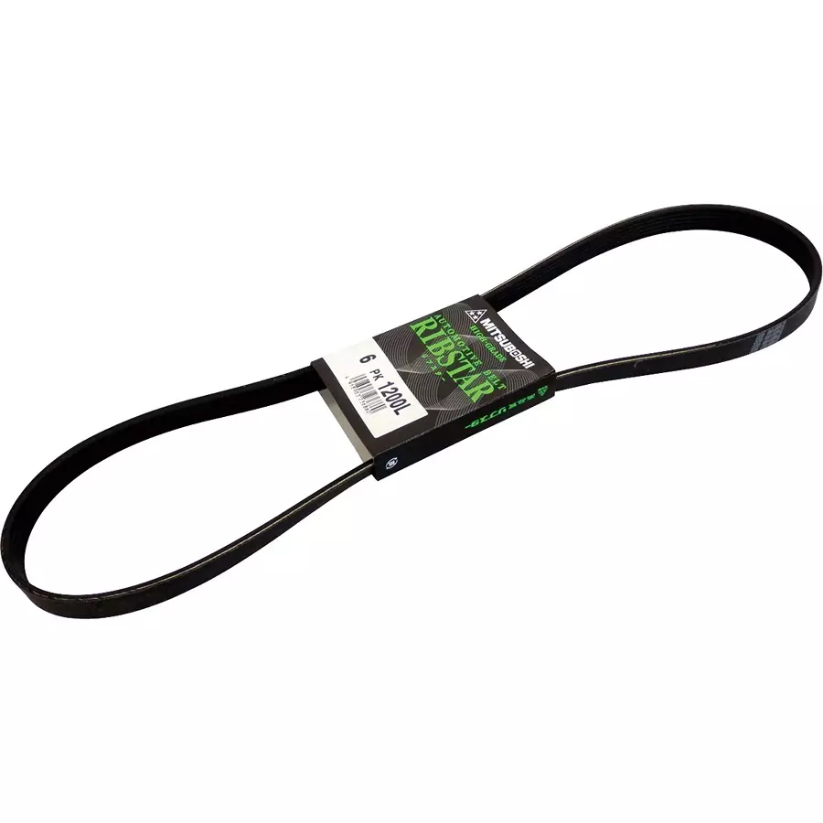 Mitsuboshi Rib Star Belt PK Type 6 Threads, Length 1200 mm, 6PK1200L