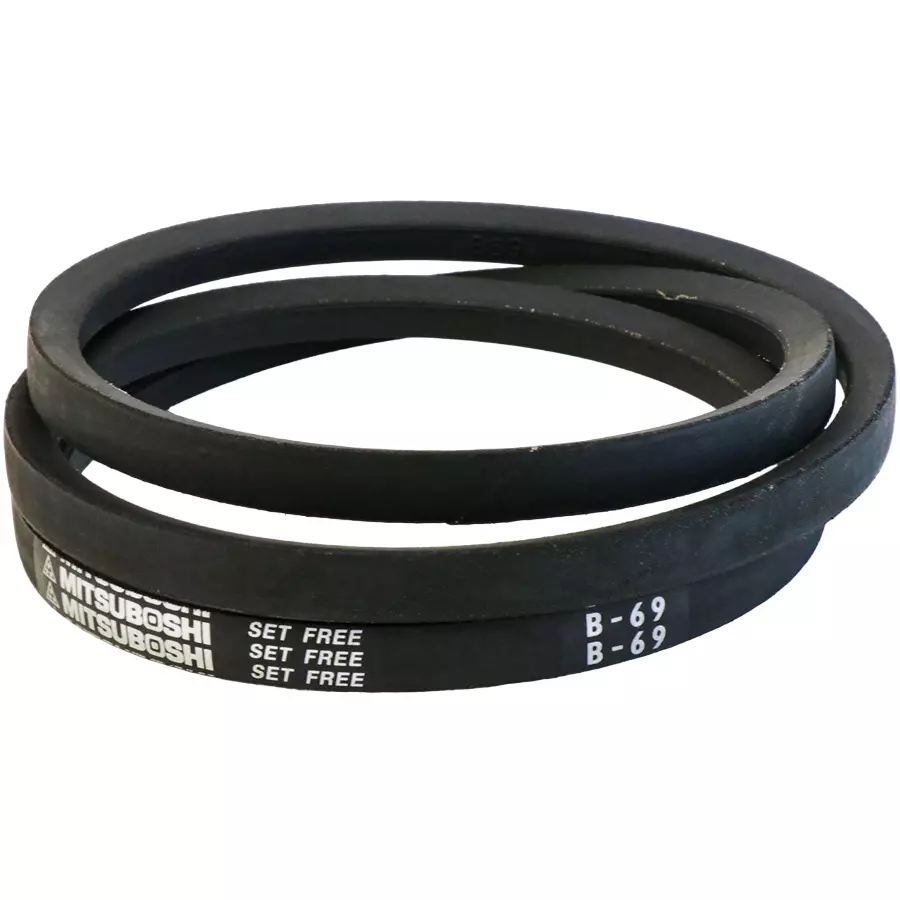 Mitsuboshi 1.75 m (69 inch) 40 Offset Angle Rubber V Belt Type B Standard, B69