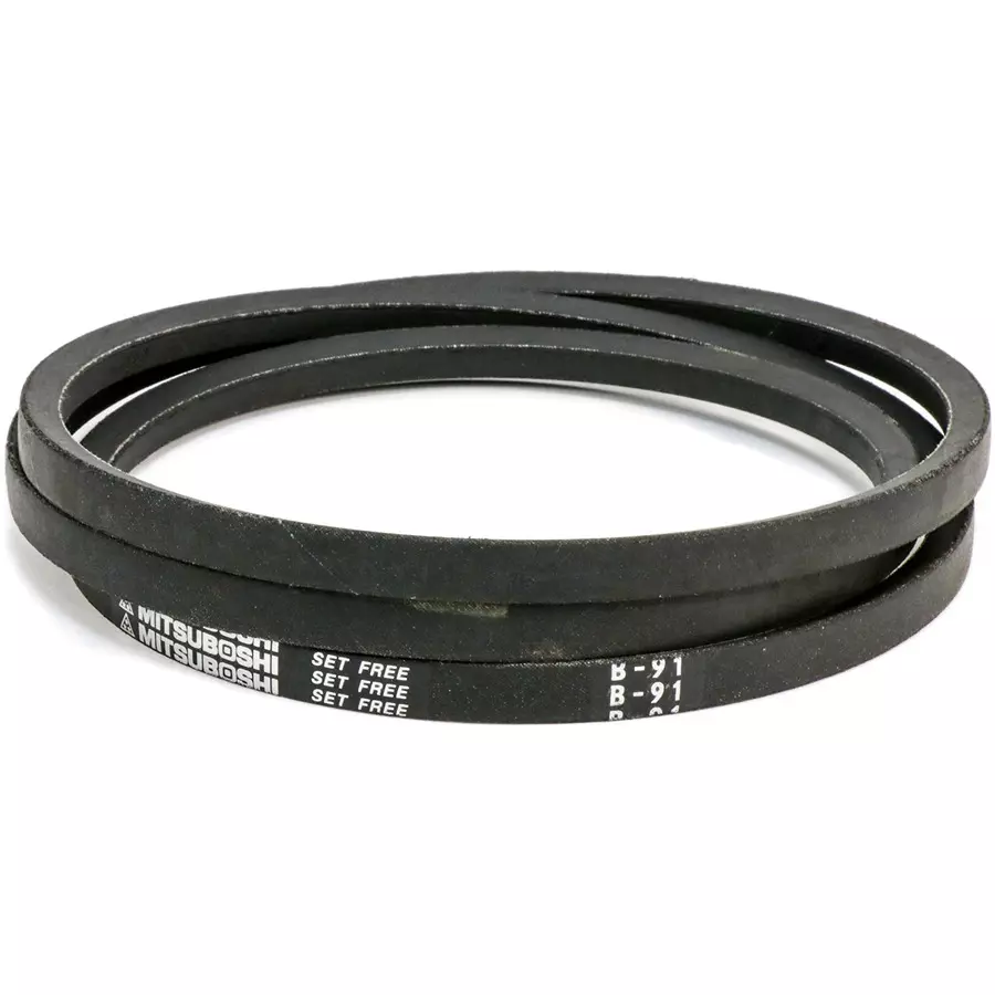 Mitsuboshi 2.31 m (91 inch) 40 Offset Angle Rubber V Belt Type B Standard, B91