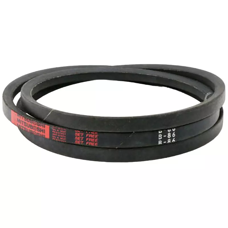 Buy Mitsuboshi 86 inch 40° Offset Angle Rubber V Belt B type Red Label, RB86 from Industrybuying.com