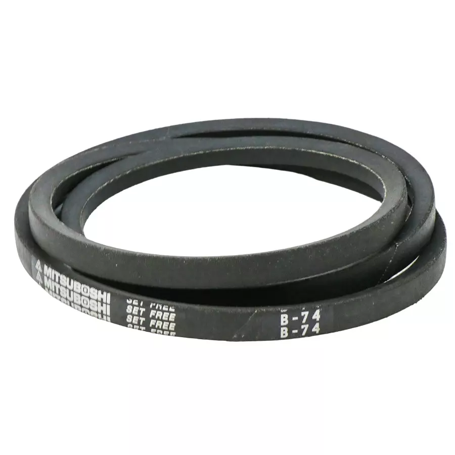 Mitsuboshi 1.88 m (74 inch) 40 Offset Angle Rubber V Belt Type B Standard, B74