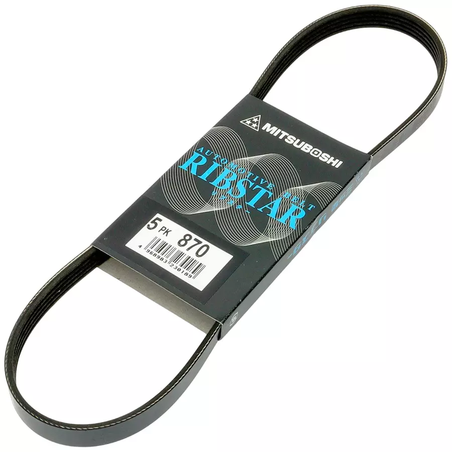 Mitsuboshi Rib Star Belt PK Type 5 Threads, Length 870 mm, 5PK870