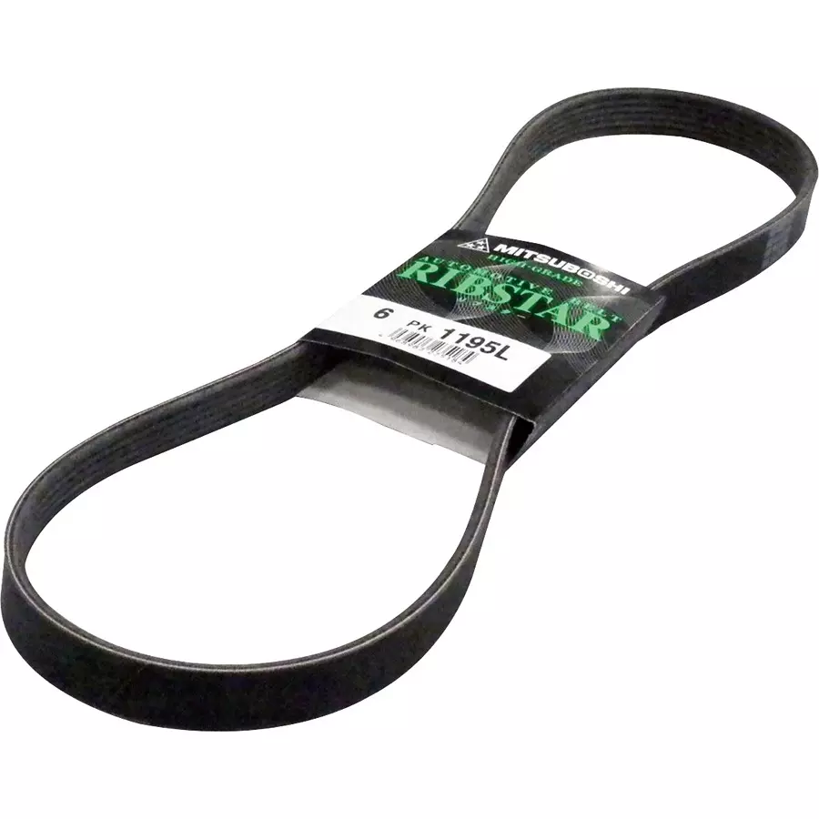 Mitsuboshi Rib Star Belt PK Type 6 Threads, Length 1195 mm, 6PK1195L