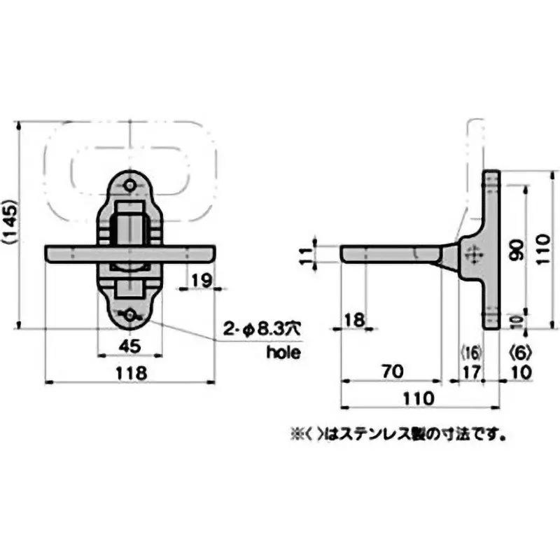 TAKIGEN Ring Step Stainless Steel Electrolytic Polishing, K-1856-1