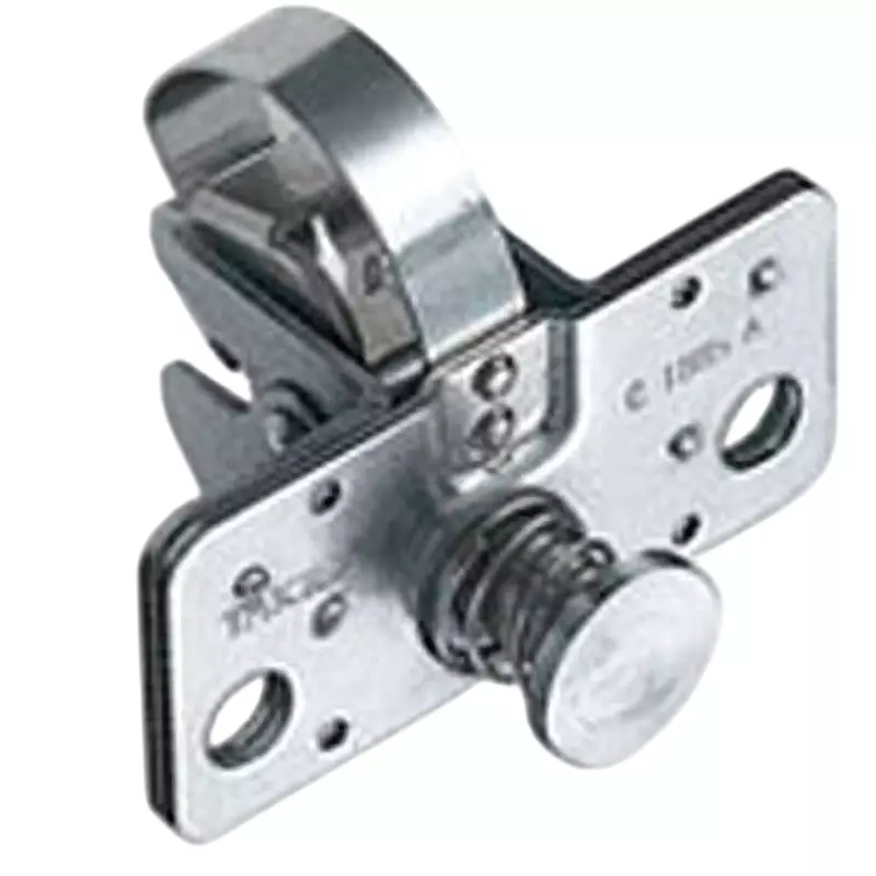 TAKIGEN Stainless Steel Push Catch Barrel Polishing with Lock (No Key), C-1885-A