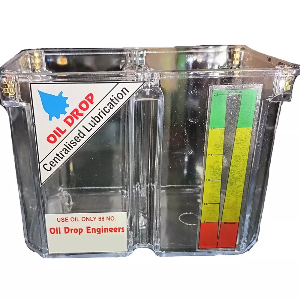 Oil Drop Lubrication Oil Storage Box 3 L Reservoir Capacity for Effecient Functioning of Lubrication Unit, ELU Box 2000-2