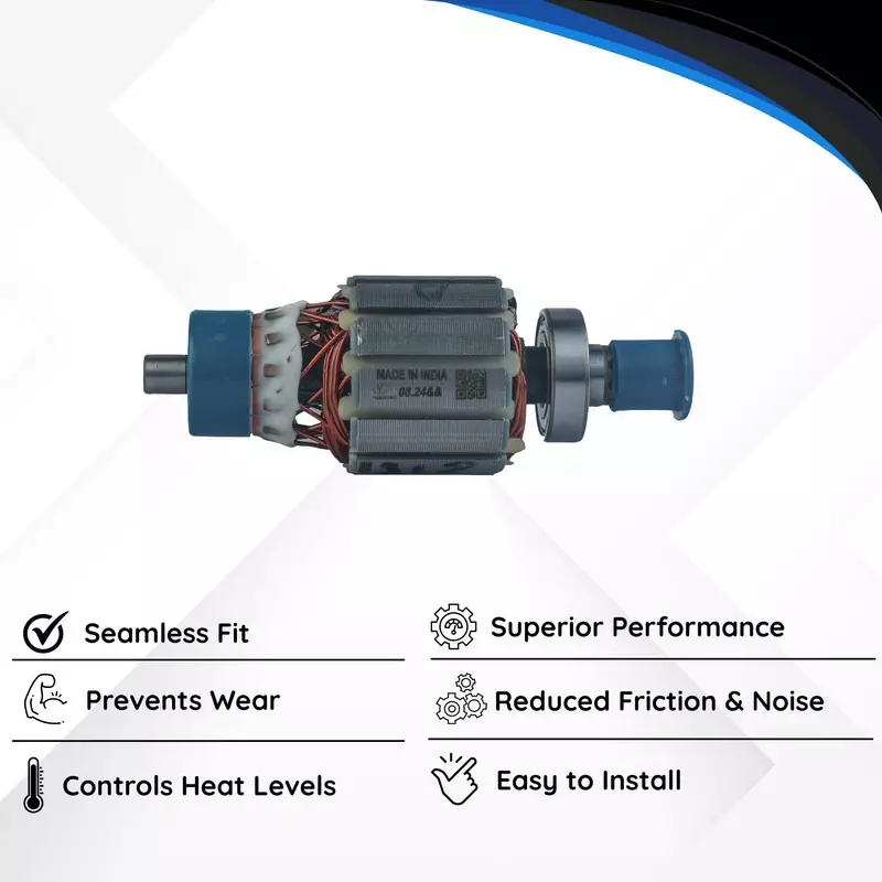 Varroc Armature Assembly Auto4 Carbon Kit Superior Performance, Prevents Wear, Controls Heat Levels