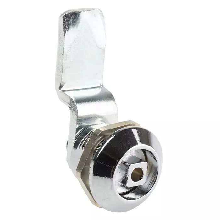 Euro-Locks Spanner Square Head Lock 25.6 mm Panel to Tongue Depth, 23 mm Panel Cutout Diameter, IP65, F186-02-2