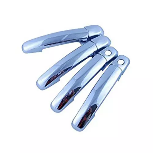 Auto Pearl Door Handle Latch Cover Chrome Finish Compatible For Maruti Suzuki Swift 2014 (Set of 4)