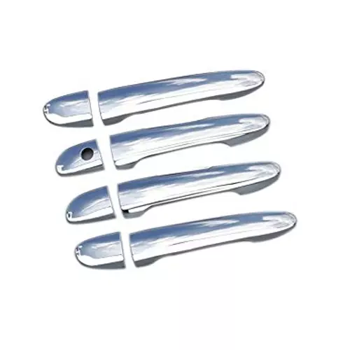 Auto Pearl Door Handle Latch Cover Chrome Finish Compatible For Maruti Suzuki Swift Dzire 2015 (Set of 4)