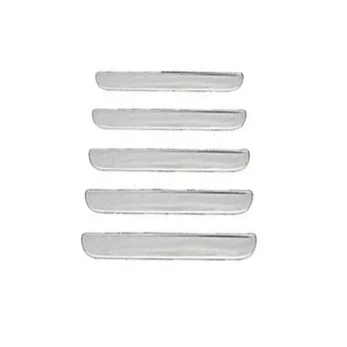 Auto Pearl Door Handle Latch Cover Chrome Finish Compatible For Chevrolet Chvrolet Tavera (Set of 4)
