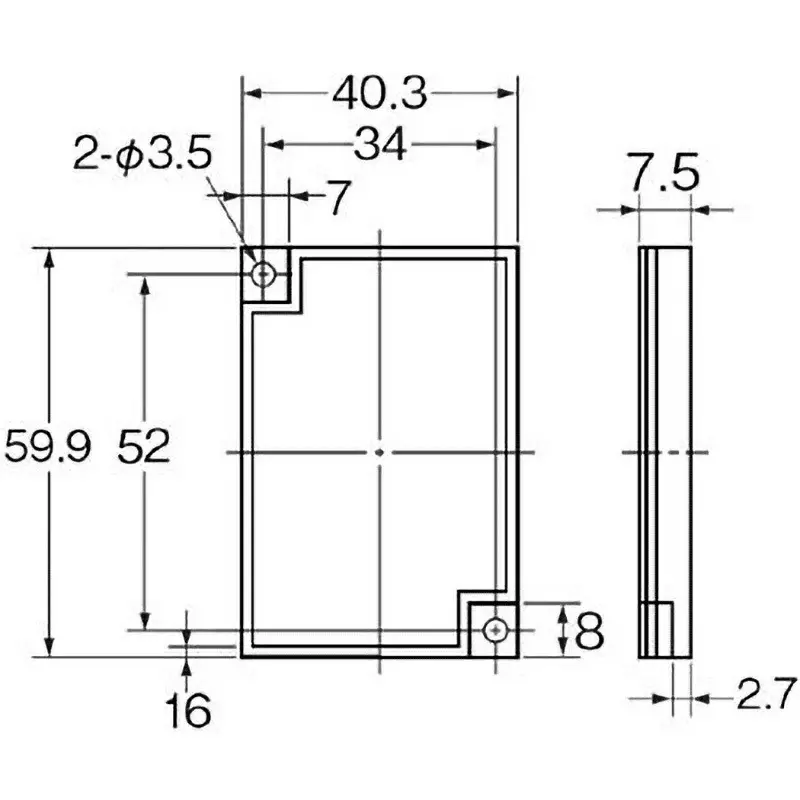 Omron Reflector IEC Standard IP67, E39-R1